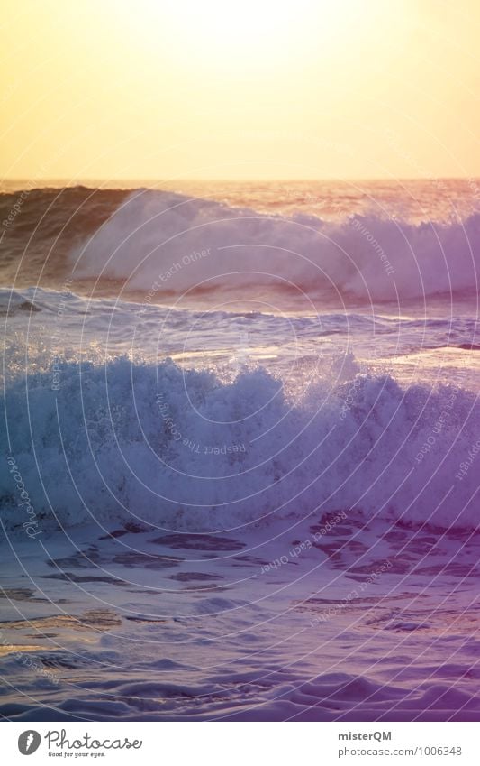 Purple Waves. Kunst ästhetisch Zufriedenheit Wellen Wellengang Wellenform Wellenschlag Wellenlinie Wellenkuppe Wellenbruch Wellenlänge Wellenkamm Küste Strand