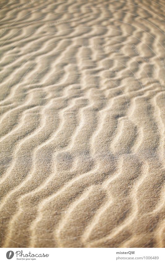Verweht I Kunst Umwelt Natur Landschaft ästhetisch Zufriedenheit Sand Sandverwehung Strukturen & Formen Wüste Wärme Wind wehen Farbfoto Gedeckte Farben