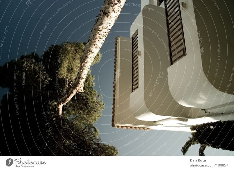 Schattengewächshaus Spanien heiß Physik Ferien & Urlaub & Reisen weiß transpirieren Sommer Wand Haus Südeuropa Wohlgefühl genießen Palma de Mallorca rund Balkon
