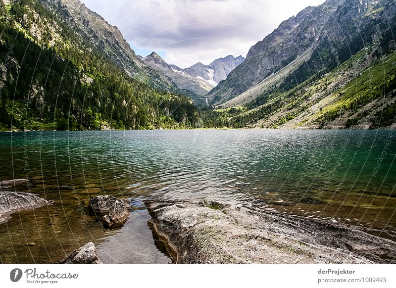 Lac de Gaube Freizeit & Hobby Angeln Ferien & Urlaub & Reisen Tourismus Ausflug Abenteuer Ferne Freiheit Berge u. Gebirge wandern Umwelt Natur Landschaft