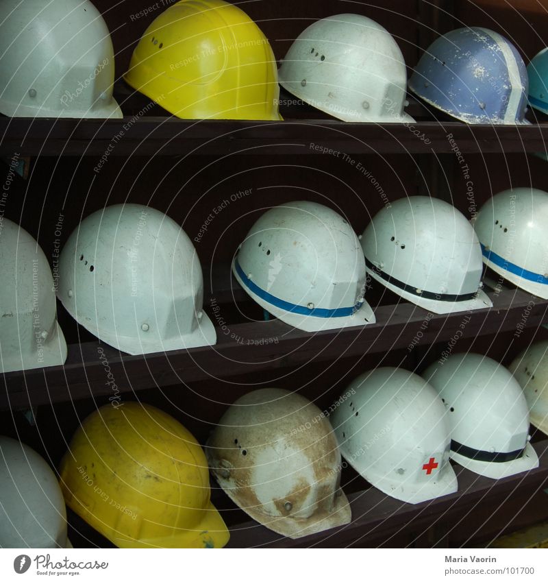 Verhüterli Helm Bauhelm Bauarbeiter Arbeiter Bergbau Straßenbau Unfall Baustelle Regal Kopfschutz Sicherheit Arbeitsbekleidung Kopfbedeckung Handwerk gefährlich