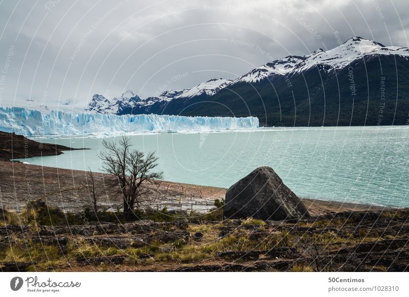 Perito Moreno Gletscher in Patagonien - Argentinien Ferien & Urlaub & Reisen Tourismus Ausflug Abenteuer Ferne Freiheit Städtereise Umwelt Natur Landschaft