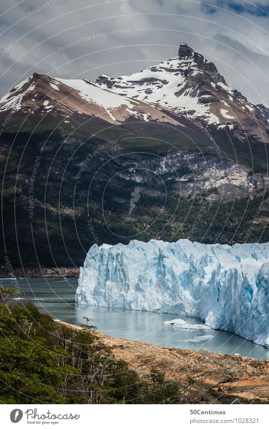 Gletscher Perito Moreno in Patagonien von Argentinien Freizeit & Hobby Ferien & Urlaub & Reisen Tourismus Ausflug Abenteuer Ferne Freiheit Umwelt Natur