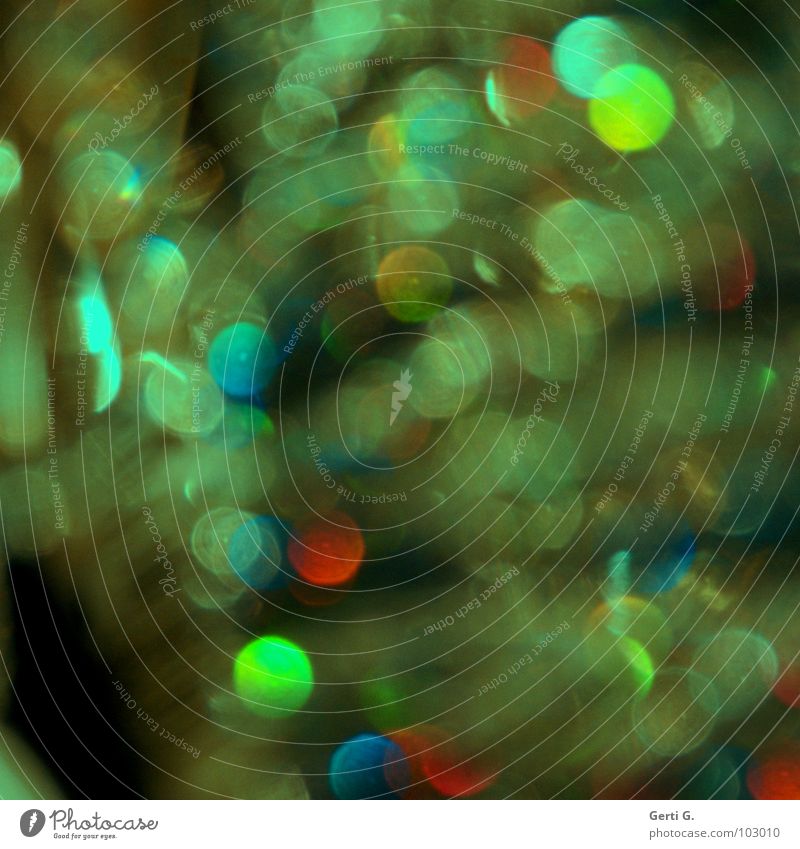dots türkis grün mehrfarbig durcheinander spektral Lichtpunkt Unschärfe festlich Nacht Lichteinfall obskur ungenau Reflexion & Spiegelung lichtmagnetisch