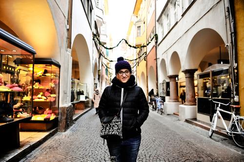 L in Bolzano Lifestyle elegant Stil Ferien & Urlaub & Reisen Ausflug Sightseeing Städtereise Winterurlaub feminin Junge Frau Jugendliche 30-45 Jahre Erwachsene