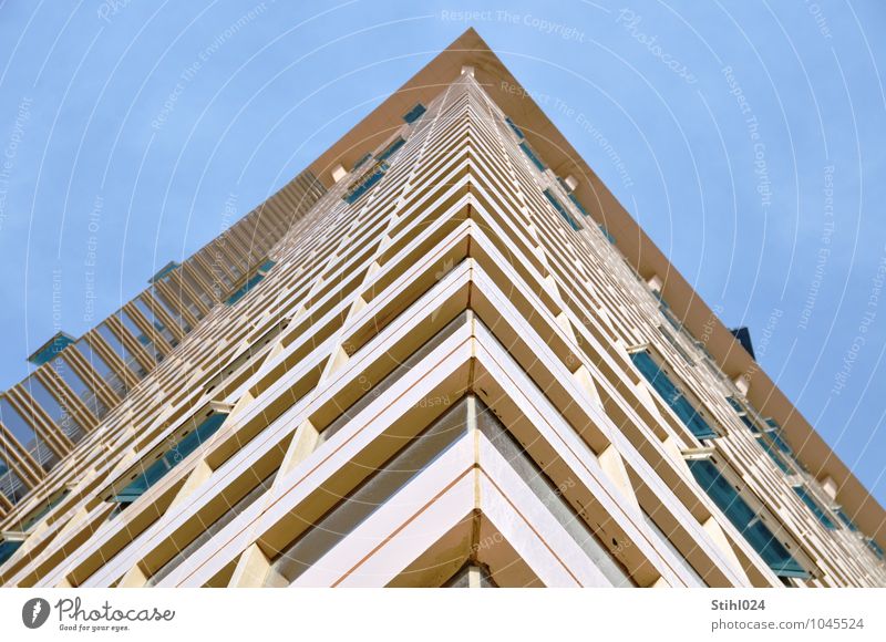 rechter Winkel Städtereise Haus Traumhaus Dubai Business Bay Vereinigte Arabische Emirate Hauptstadt Skyline Gebäude Architektur Hochhaus Hochhausfassade