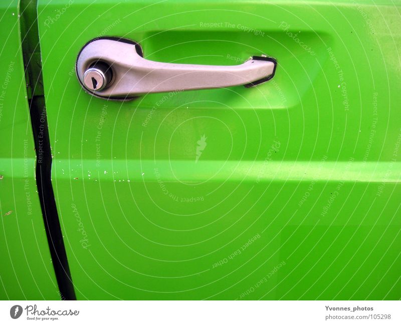 Grüner als grün Autotür - ein lizenzfreies Stock Foto von Photocase