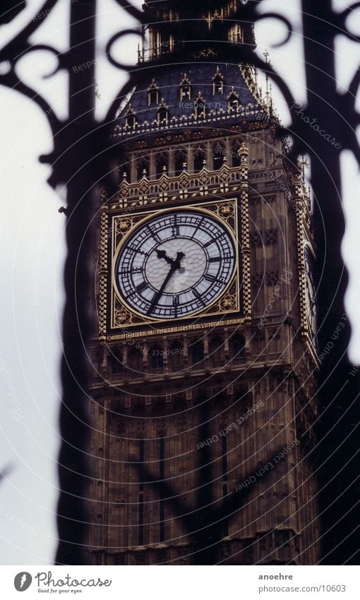 London Big Ben England Uhr Architektur Turm