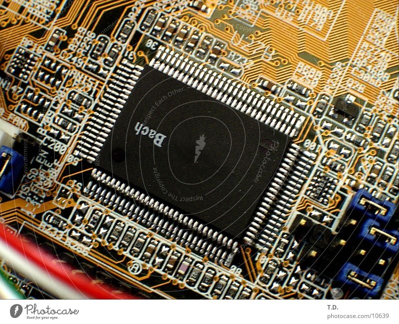 Chip Motherboard Mikrochip Leiterbahn Elektrisches Gerät Technik & Technologie Asus Kontakt Jumper