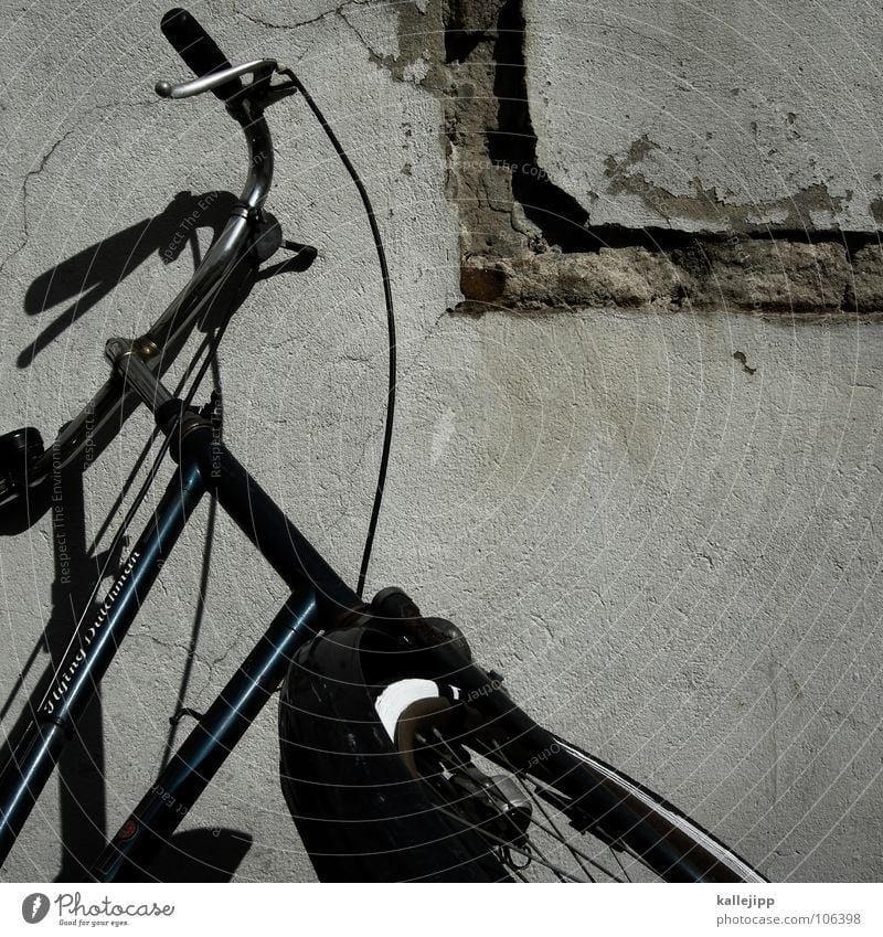 eseldraht Fahrrad Oldtimer Rad Gummi Ständer Mauer Rücklicht Hinterhof Kotflügel Felge Speichen Chrom grün Gras Schlauch Mantel Lampe Elektrisches Gerät