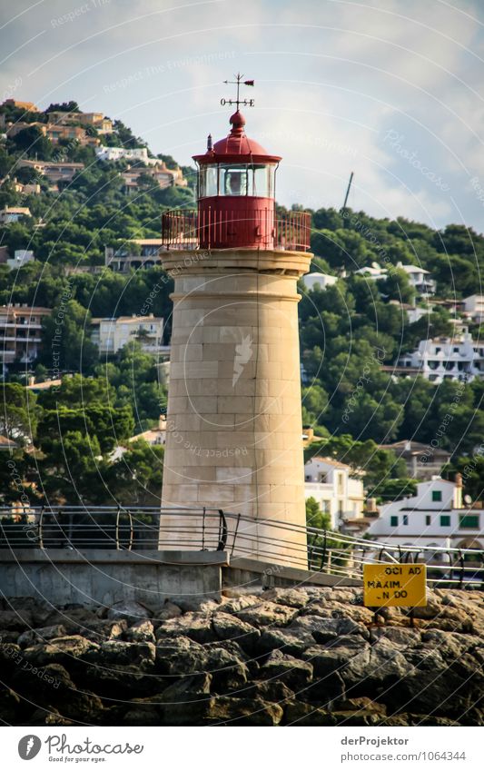 Mallorca von seiner schönen Seite 45 – Port d'Andratx Ferien & Urlaub & Reisen Tourismus Ausflug Ferne Freiheit Sightseeing Umwelt Landschaft Wellen Küste Bucht