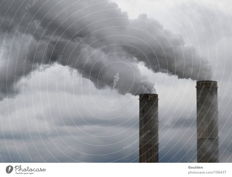 thank you for smoking Wolken Umwelt Rauchen verboten gefährlich Luft Atem grau Industrie Himmel dreckig Schornstein Energiewirtschaft Stromkraftwerke Filter