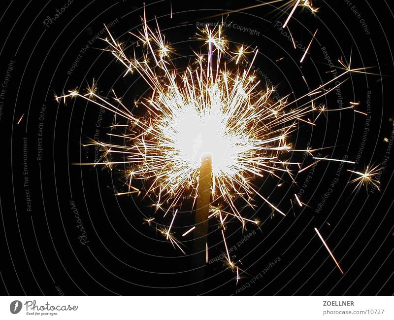 Wunderkerze 1 Kerze Feuerwerk Silvester u. Neujahr Elektrisches Gerät Technik & Technologie Brand