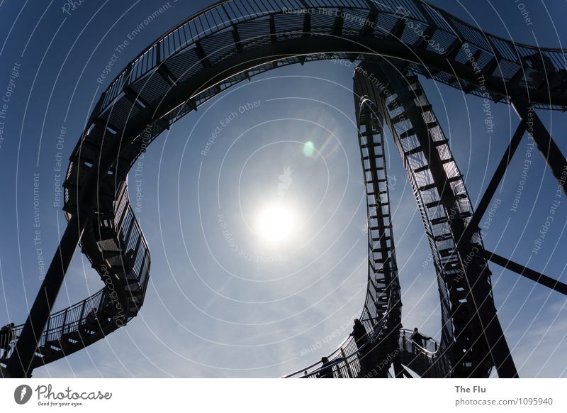 Tiger And Turtle Sequenz Des Kunstwerks Auf Dem Magic Mountain In Duisburg Ein Lizenzfreies Stock Foto Von Photocase