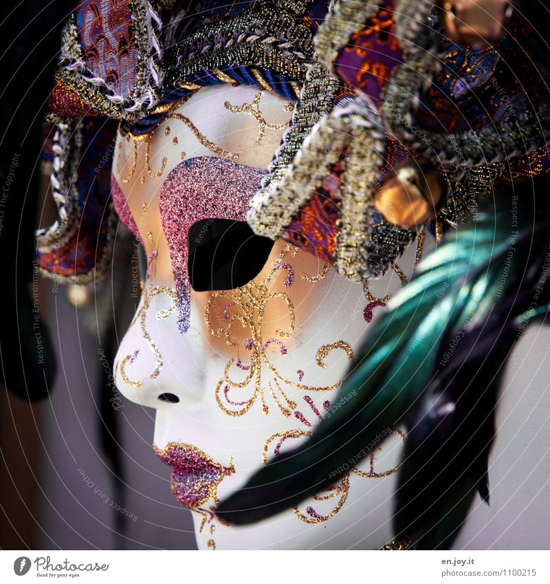 geheimnisvoll Ferien & Urlaub & Reisen Karneval Maske schön mehrfarbig Freude Fröhlichkeit Lebensfreude träumen Farbe Inspiration Kreativität Kultur