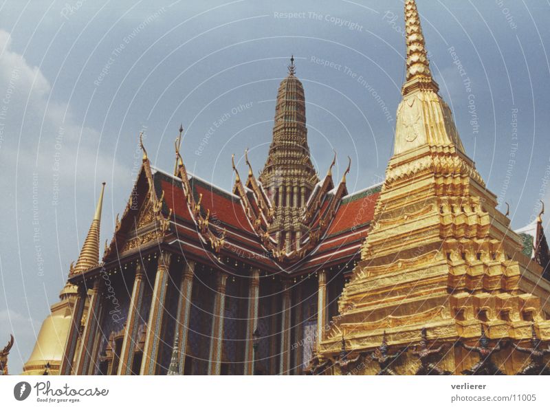 wat phra kaew Tempel Thailand Bangkok Pagode Architektur