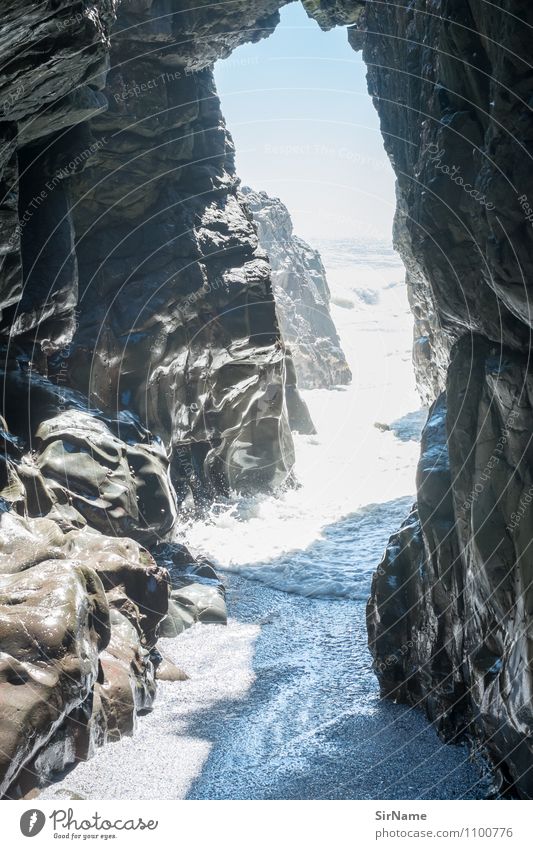 346 Ferien & Urlaub & Reisen Ausflug Abenteuer Ferne Freiheit Sommer Strand Meer Umwelt Natur Landschaft Urelemente Wolkenloser Himmel Sonnenlicht