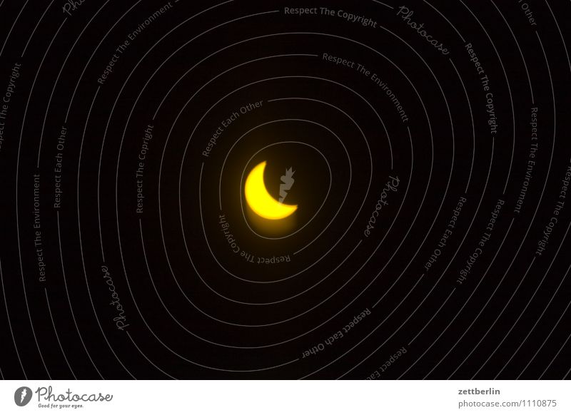 Sonnenfinsternis Himmel Mond Filter Spektakel Astronomie Astrologie verdunkeln Nacht verdeckt Schatten Halbschatten Kernschatten
