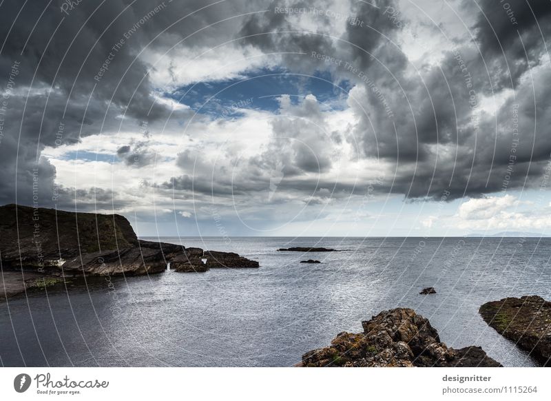 Danach … Abenteuer Ferne Meer Wolken Klima Klimawandel Wetter Unwetter Wind Sturm Regen Gewitter Felsen Küste Bucht Fjord Riff Atlantik Klippe Nordirland