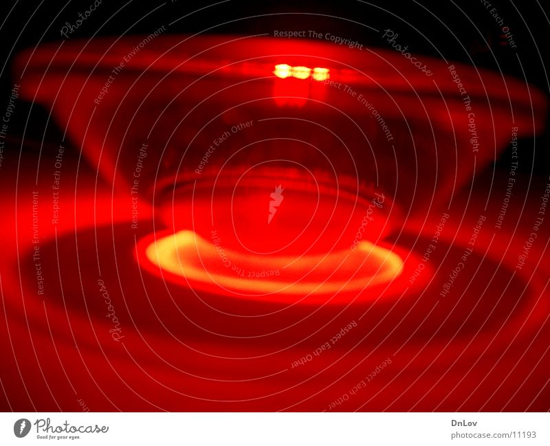 ufo UFO rot Licht Leuchtdiode