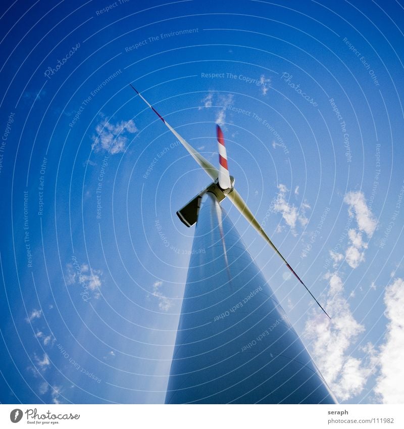 Windkrafrad Windkraftanlage Elektrizität Energie Energiewirtschaft umweltfreundlich Stromkreis Himmel Konstruktion Erneuerbare Energie ökologisch Umweltschutz