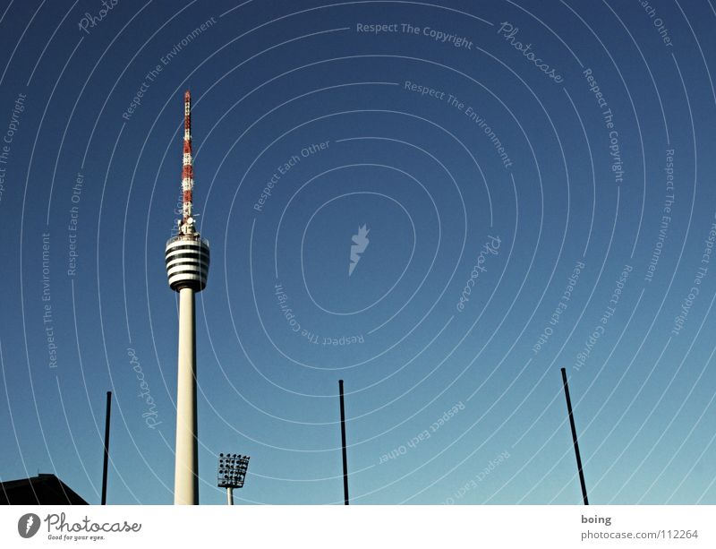 der beste Fernsehturm der Welt Flutlicht Richtfunk Medien Gotteshäuser Sportveranstaltung Konkurrenz das beste Radio der Welt SDR Kickers Berliner Fernsehturm