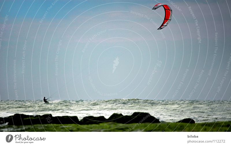 Kiten an der Nordsee Kiting Freizeit & Hobby Ferien & Urlaub & Reisen Wassersport Segeln Abenteuer Geschwindigkeit Meer Belgien Sport Spielen Strand Küste