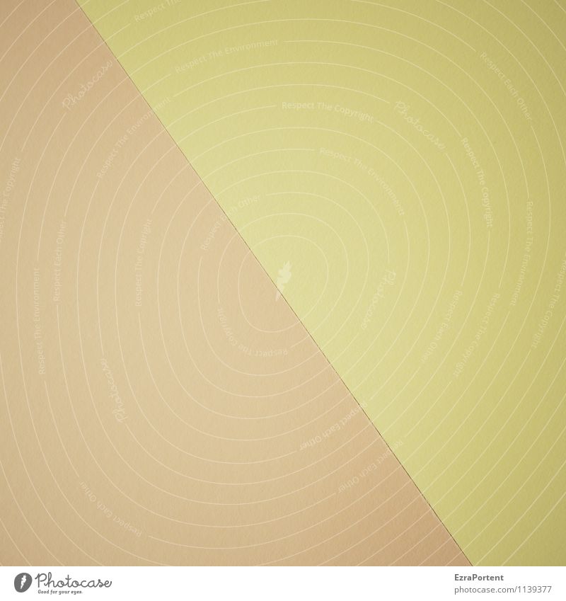 E(b)\G Design Linie braun gelb Farbe Grafik u. Illustration Grafische Darstellung graphisch diagonal Trennlinie Trennung zusammenpassen Zusammensein bleich