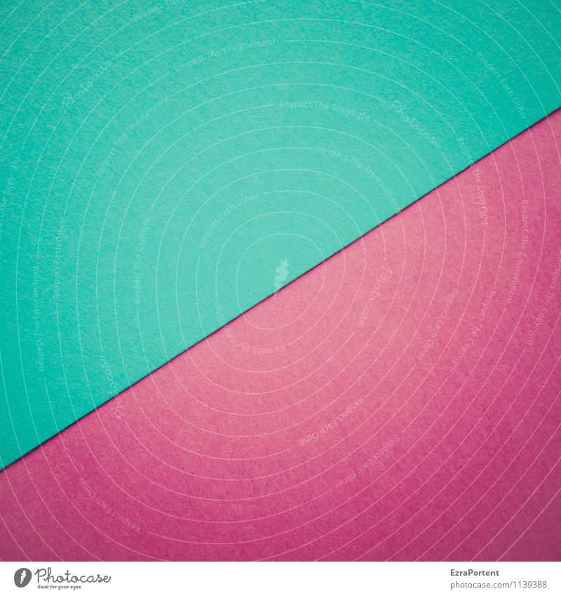 T/V Design Basteln Linie ästhetisch hell blau rot türkis Farbe Grafik u. Illustration Papier Trennlinie violett Strukturen & Formen diagonal Geometrie eckig