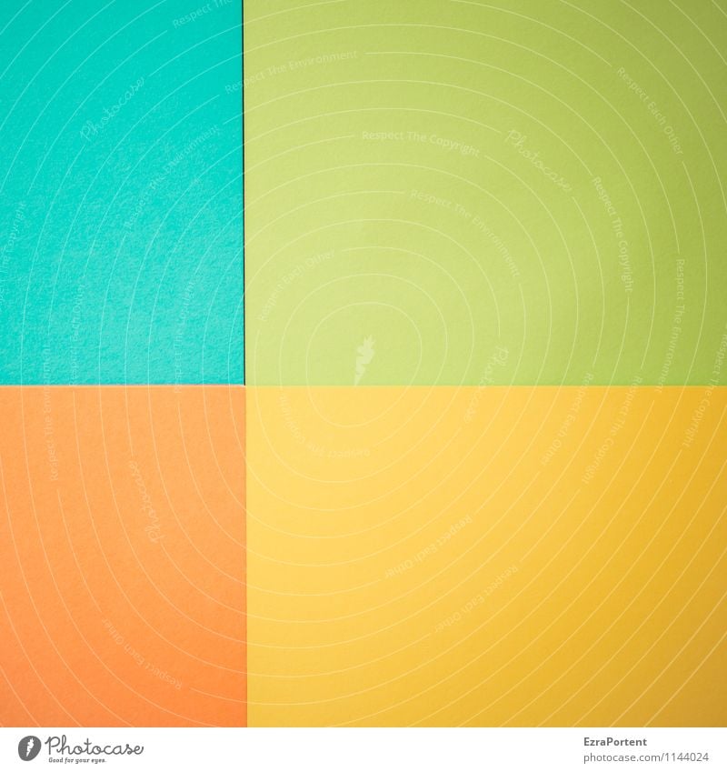 t|G|G|o Design Basteln Linie ästhetisch hell blau mehrfarbig gelb grün orange türkis Farbe Grafik u. Illustration Trennlinie ungenau Fuge Strukturen & Formen