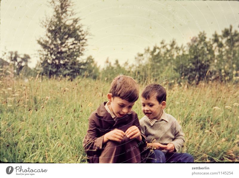 Brüder, 1968 Familie & Verwandtschaft verwandt Familienausflug Familienplanung Familienglück Vergangenheit Fünfziger Jahre Sechziger Jahre Mensch Mode