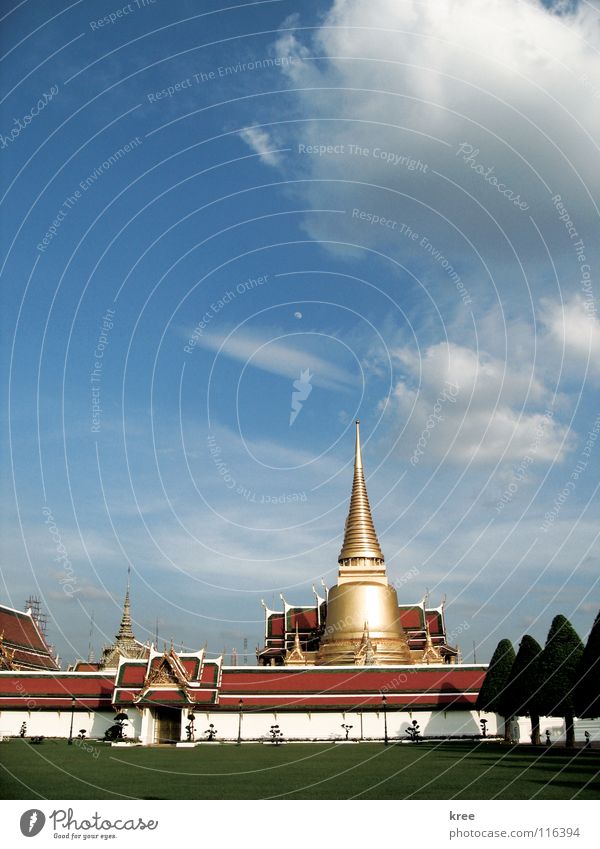 Wat Phra Kaew Bangkok Thailand Asien Temple Emerald Buddha Grand Palace