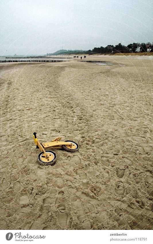 Rallye Bansin-Ahlbeck Strand Fahrrad Kinderfahrrad vergessen verloren verlieren Spielzeug Spielen Meer Küste Mecklenburg-Vorpommern Freizeit & Hobby