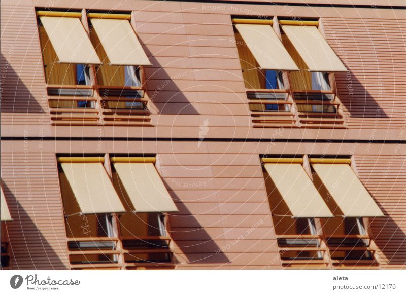 fenster Fenster Jalousie Potsdamer Platz Architektur Markiesen
