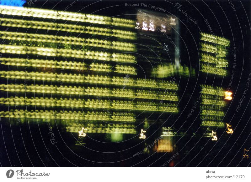 nachtlichter Nachtaufnahme Potsdamer Platz Sony Center Berlin Architektur Licht Unschärfe