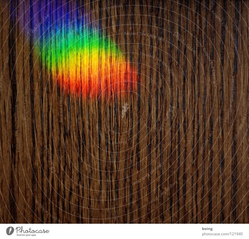 why, oh why can't I? Regenbogen Lichtbrechung Prisma Spektralfarbe Strahlung Halo RGB grün gelb rot mischen mehrfarbig Symbole & Metaphern Toleranz Vielfältig
