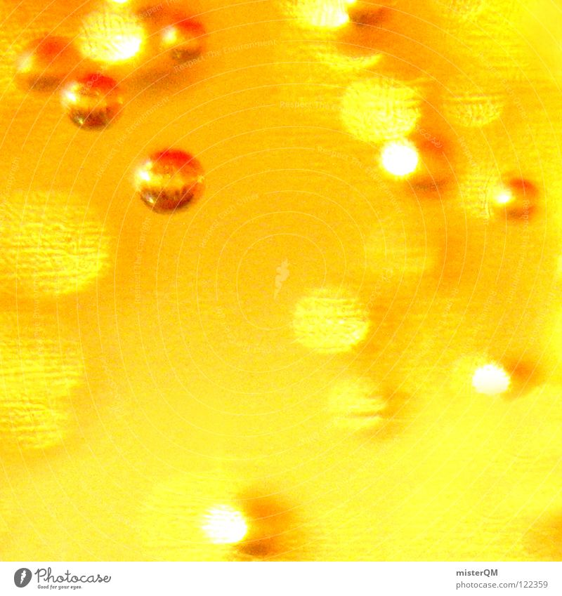 just bubbles Physik rot gelb angenehm schön simpel Verlauf gefroren stoppen Unschärfe Fortpflanzung beruhigend Sekt Mineralwasser fruchtig Gegenlicht Licht