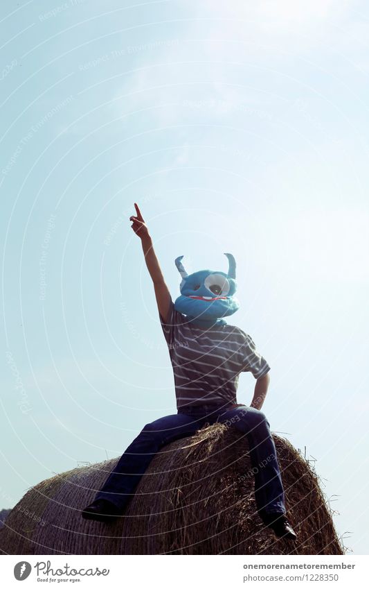Auf zum Atem! Kunst Kunstwerk ästhetisch Außerirdischer außerirdisch Monster Ungeheuer ungeheuerlich zeigen Motivation Beginn Ferien & Urlaub & Reisen Kostüm
