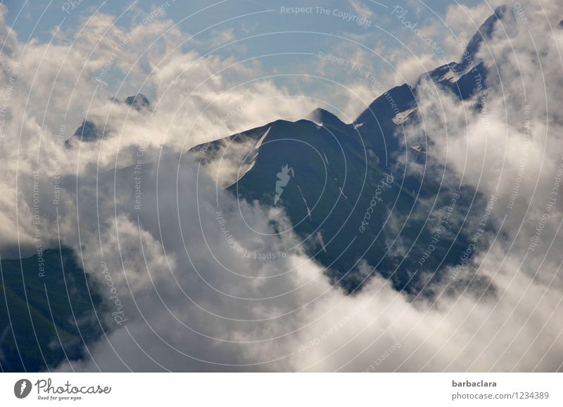 Ringelrein | der Wolken Ferien & Urlaub & Reisen wandern Natur Landschaft Urelemente Erde Luft Himmel Klima Alpen Berge u. Gebirge Allgäuer Alpen Gipfel hoch