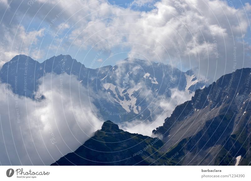 prima Klima | Bergluft Ferien & Urlaub & Reisen Umwelt Natur Landschaft Urelemente Erde Luft Himmel Wolken Wetter Alpen Berge u. Gebirge Allgäuer Alpen