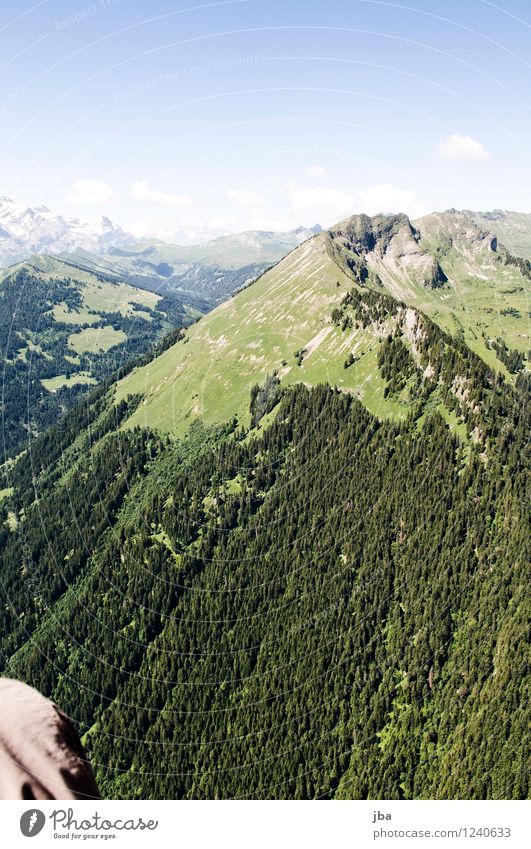 ***600*** Wispile - Staldenhorn - Grund IX Wohlgefühl Zufriedenheit Erholung ruhig Ausflug Freiheit Sommer Berge u. Gebirge Sport Gleitschirmfliegen