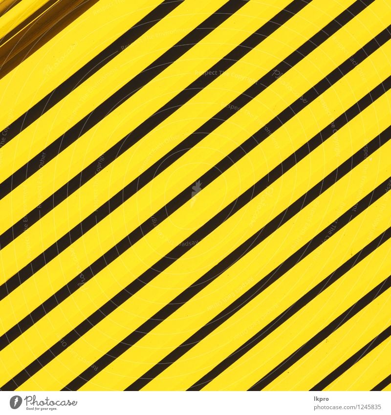 gelbes abstraktes Metall in England London Design Dekoration & Verzierung Tapete Industrie Stahl Rost Linie alt grau schwarz Schutz Perspektive Hintergrund