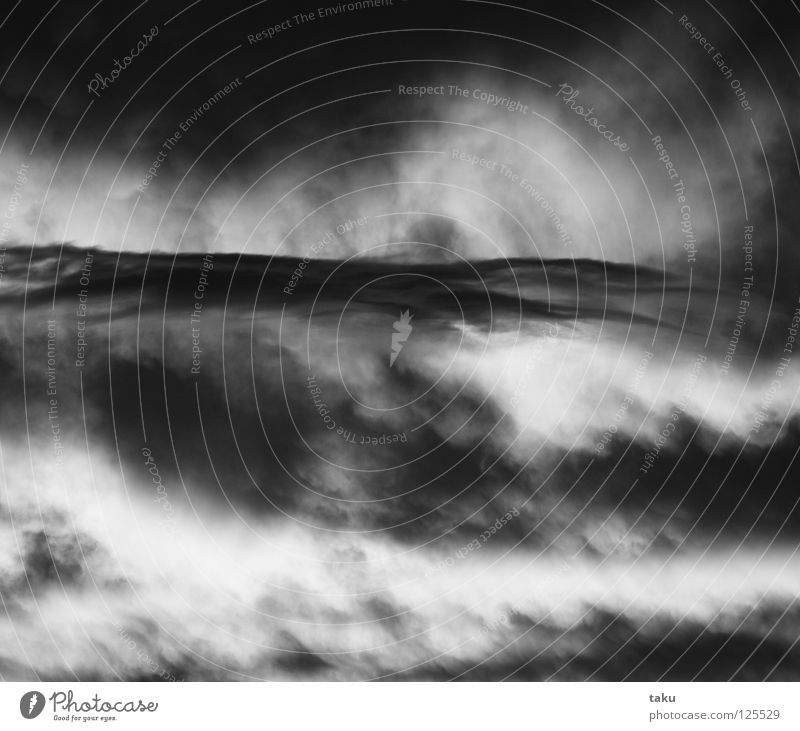 WAVE AT THE SKY Neuseeland Sonnenuntergang Wolken Wellen beeindruckend Macht weich Erde Gefühle Pinguin Himmel p.b. Schwarzweißfoto ""wolkenwelle""