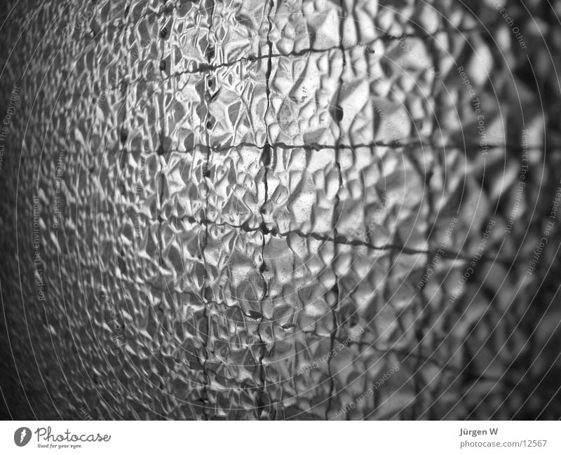 Sicherheitsglas Reflexion & Spiegelung rau Muster Gitter Dinge Glas Strukturen & Formen glass structure reflection raw lattice