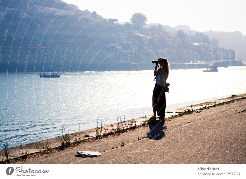 Porto Ferien & Urlaub & Reisen Tourismus Ausflug Sightseeing Städtereise Sommer Sommerurlaub Sonne Mensch feminin Junge Frau Jugendliche 1 18-30 Jahre