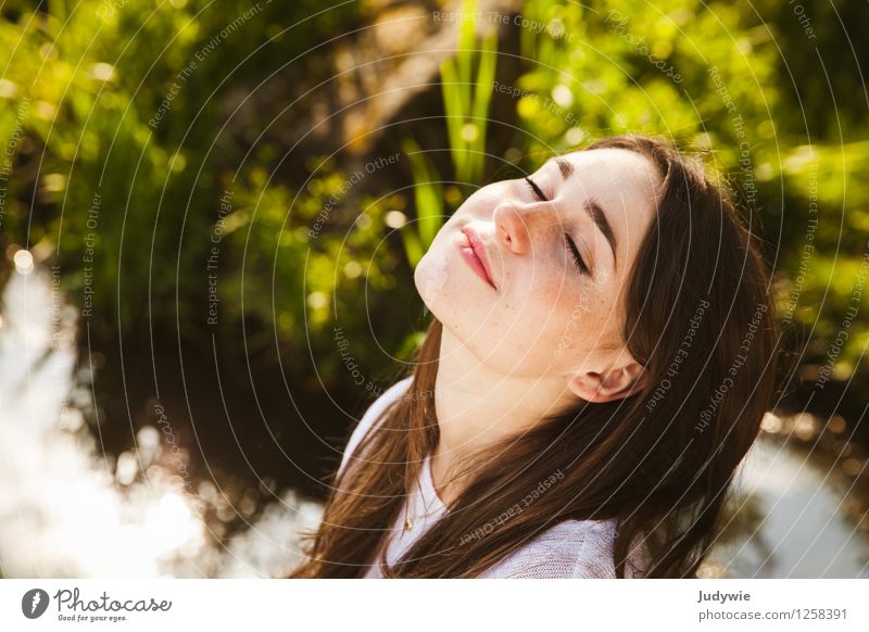 Genießen - solange noch Sommer ist Glück schön Gesicht Gesundheit harmonisch Wohlgefühl Zufriedenheit Sinnesorgane Erholung ruhig Meditation