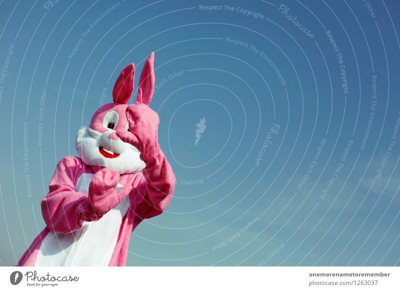 anonymous Kunst Kunstwerk Abenteuer ästhetisch rosa Hase & Kaninchen Hasenohren Hasenjagd Hasenbraten Hasenzahn verstecken Schüchternheit zierlich Presse Hand