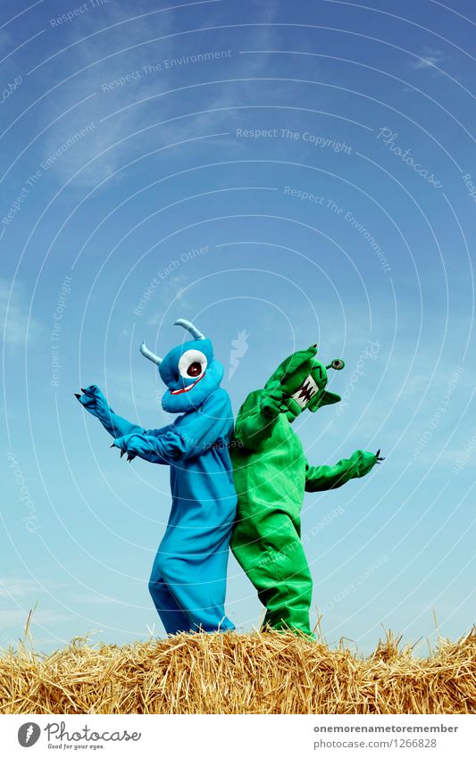booty shake Kunst Kunstwerk Abenteuer ästhetisch Monster Außerirdischer außerirdisch Ungeheuer ungeheuerlich grün blau Karnevalskostüm Versteck verkleiden