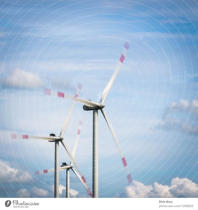 *300* Technik & Technologie Fortschritt Zukunft Energiewirtschaft Erneuerbare Energie Windkraftanlage Küste Nordsee Bewegung innovativ Umweltverschmutzung