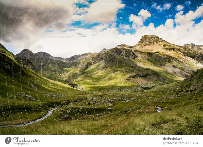 Pyrenäen-Wanderweg 2 Ferien & Urlaub & Reisen Tourismus Ausflug Abenteuer Ferne Freiheit Expedition Camping Berge u. Gebirge wandern Umwelt Natur Landschaft